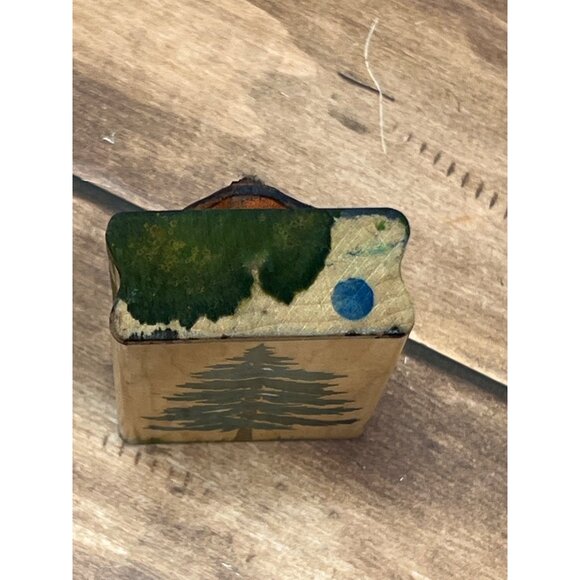 HTF RUBBER STAMPEDE A2411E EVERGREEN PINE WOOD MOUNTED RUBBER STAMP WITH SNOW - Picture 2 of 5